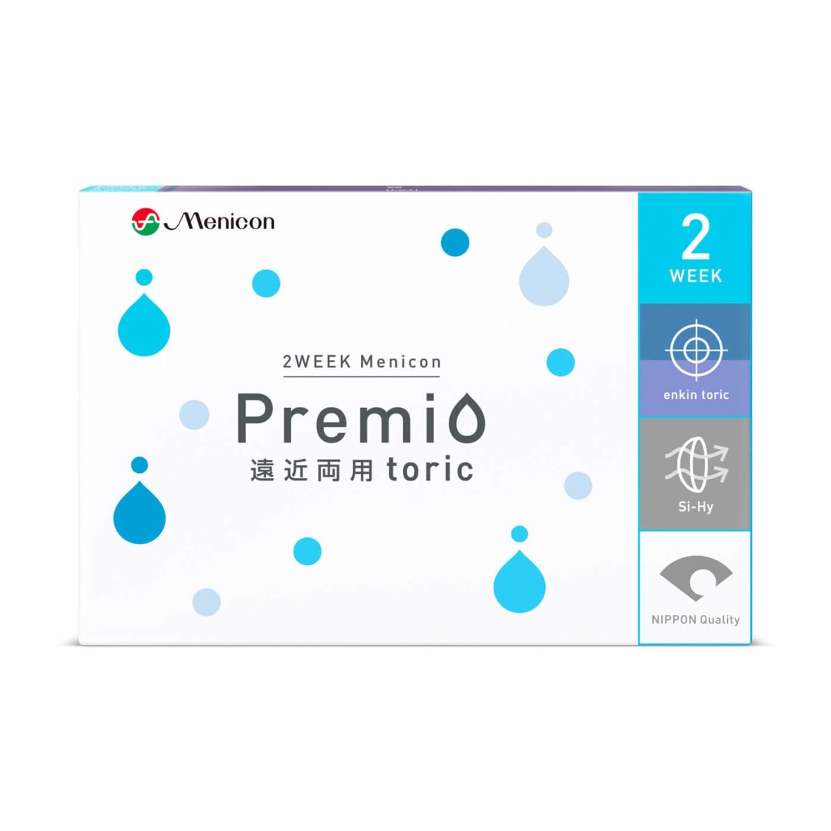 画像1: 2WEEKメニコン プレミオ遠近両用トーリック (1)